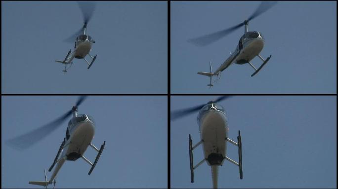 （HD1080i）电影，电视，制作，静态拍摄，狗仔队：直升机摄像机拍摄