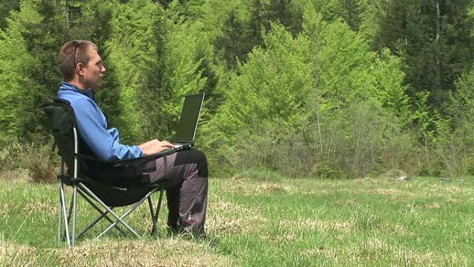 自然中的雅皮士