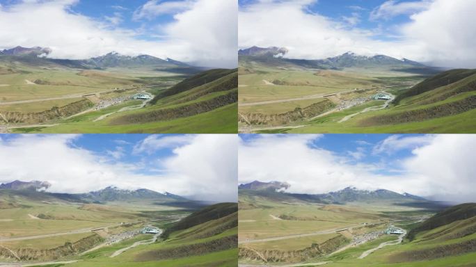 夏天自驾 西藏高原夏天自驾 草原旅行