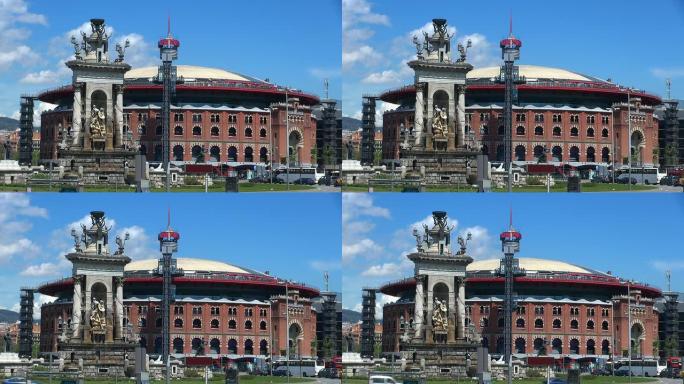 西班牙巴塞罗那西班牙广场