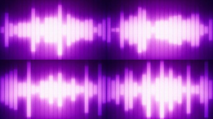 均衡器条波形紫色均衡器条波形紫色音频