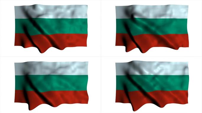 保加利亚的旗帜