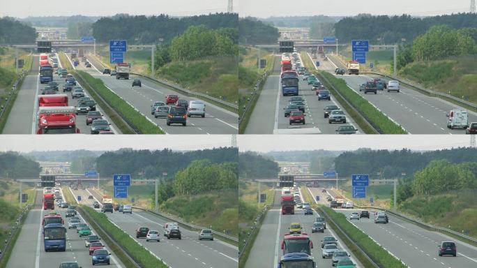 德国的高速公路交通-实时