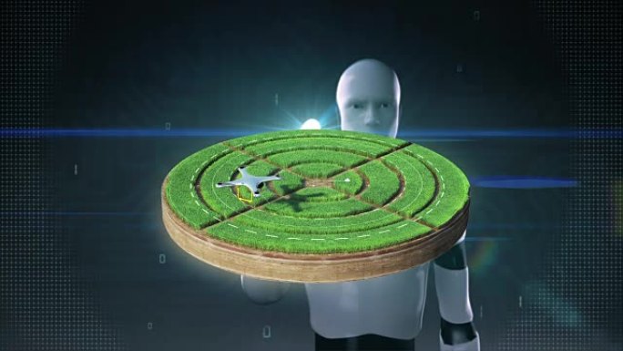 机器人、半机械人触控无人机、扫描农场、田间分析、地面智能农业、物联网。4工业revolution.1