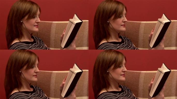 女人看书