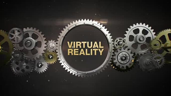 连接齿轮并制作关键字 “虚拟现实” (包括alpha)
