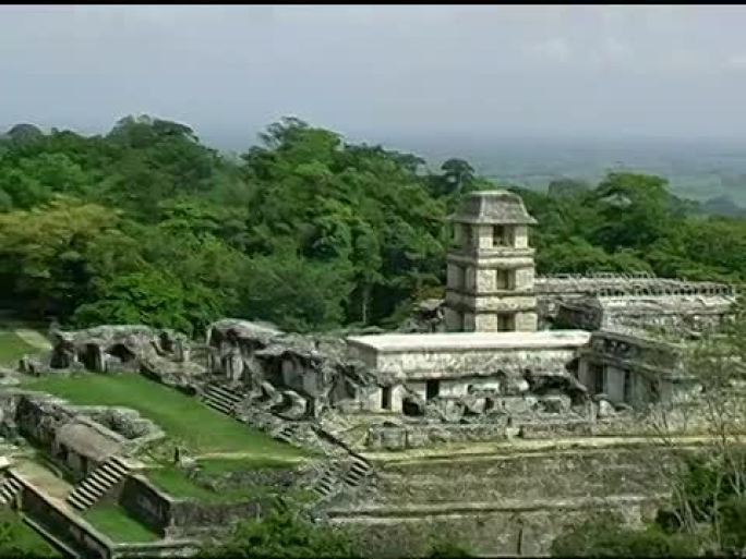 墨西哥恰帕斯州帕伦克玛雅遗址