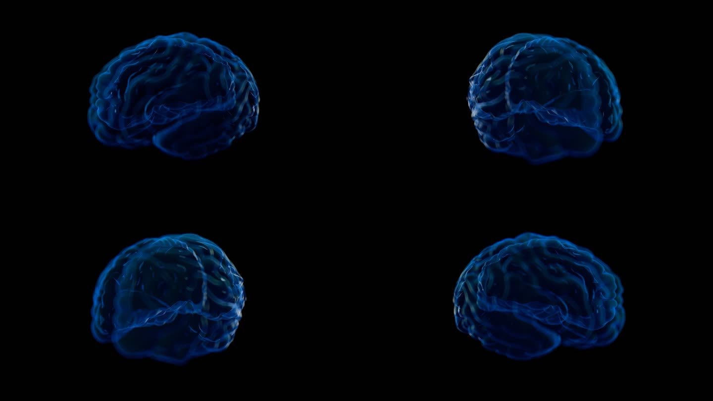 人工智能大脑AI全息4k循环B