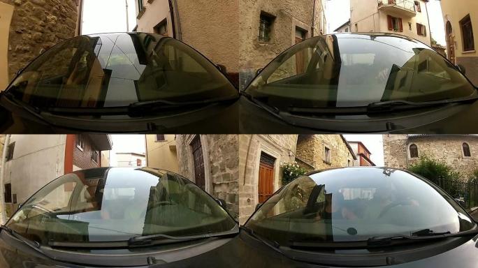 车载摄像头：挡风玻璃上的视图