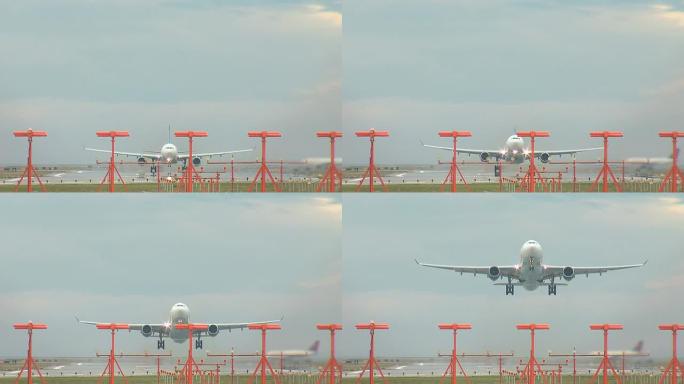 空中客车A330飞机滚转和起飞