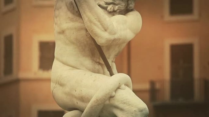 罗马海王星雕像杰作