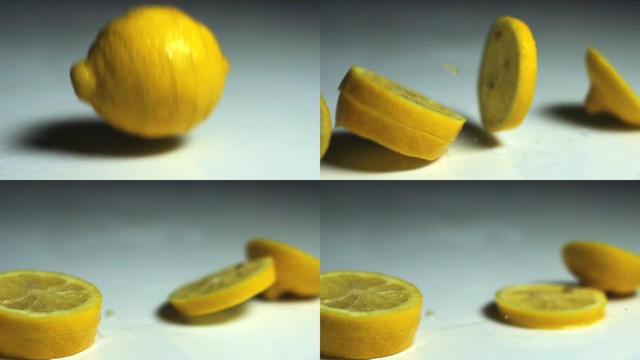 柑橘柠檬水果切片