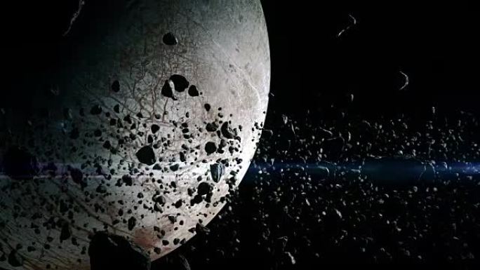 欧罗巴附近的小行星