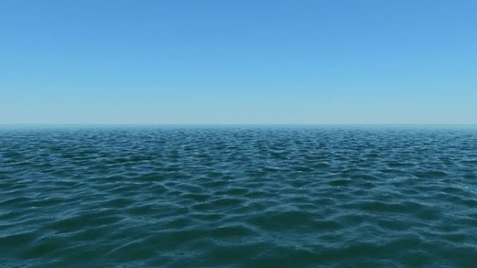 海景-波涛汹涌的海水