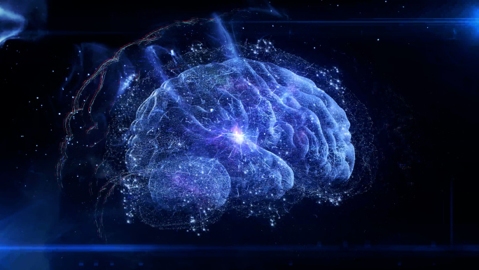 科技粒子智慧大脑人工智能