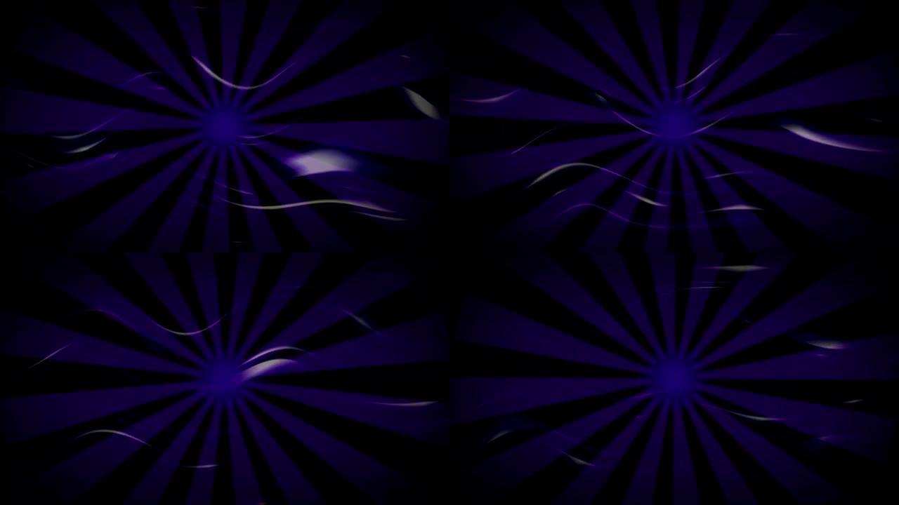 紫色动画背景