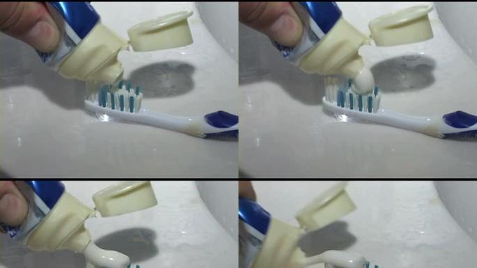 牙刷牙刷牙膏
