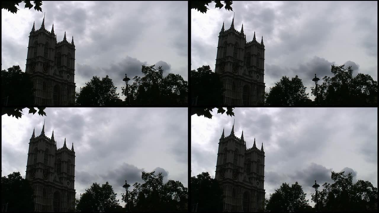 （HD1080i）云下的威斯敏斯特教堂