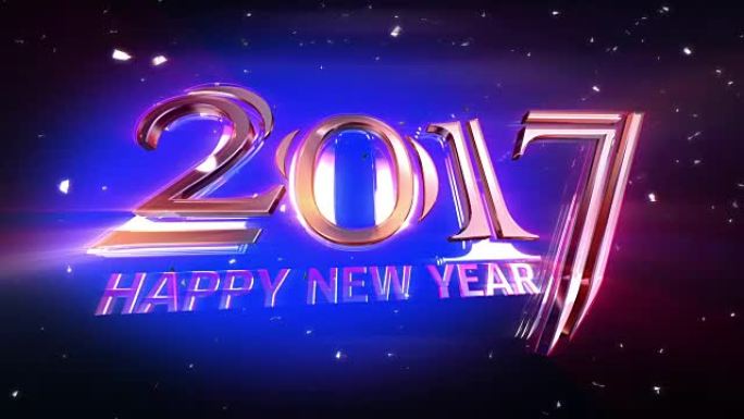 HD: 新年2017开幕动画