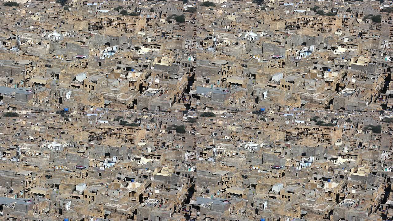 印度拉贾斯坦邦Jaisalmer古镇