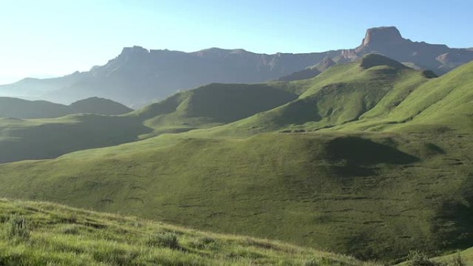 南非德拉肯斯堡山脉露天剧场地区