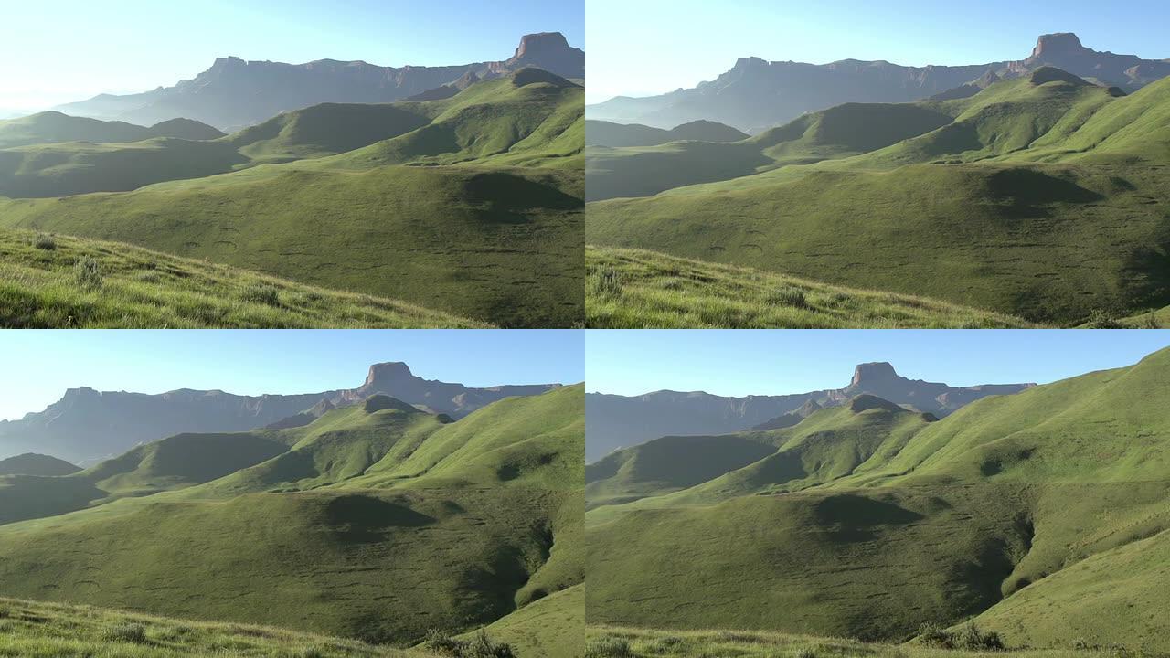 南非德拉肯斯堡山脉露天剧场地区