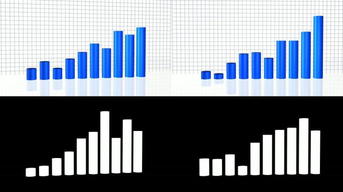 高清3D图表#3白色