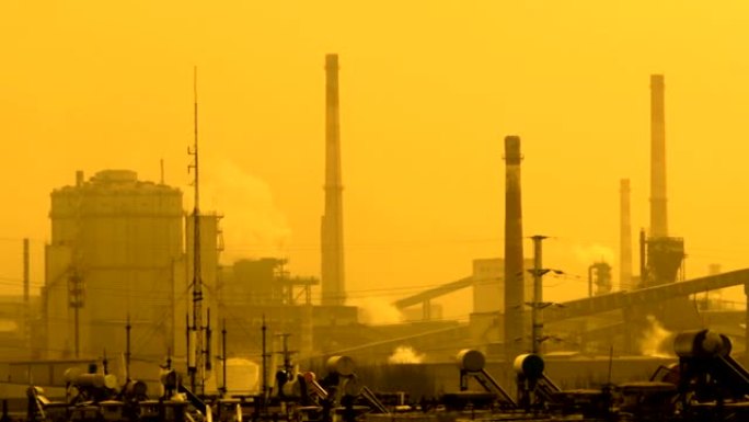烟囱厂污染空气