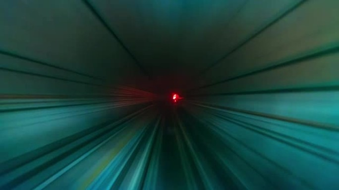 新加坡城市4k延时地下铁路快速运动