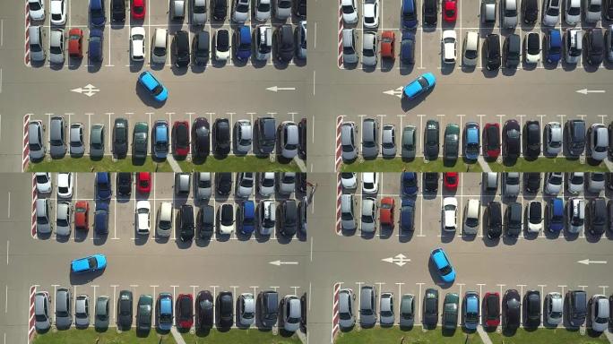 空中过度: 当坏司机无法在停车场停车时停车失败