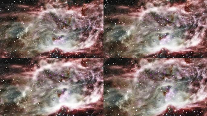 梅西耶106 (NGC 4258) 螺旋星系-4k动画
