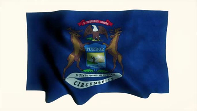 密西根州旗