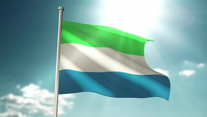 4K塞拉利昂旗