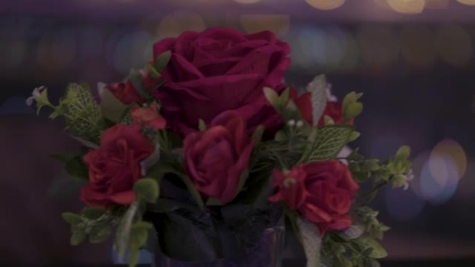 情人节红玫瑰装饰