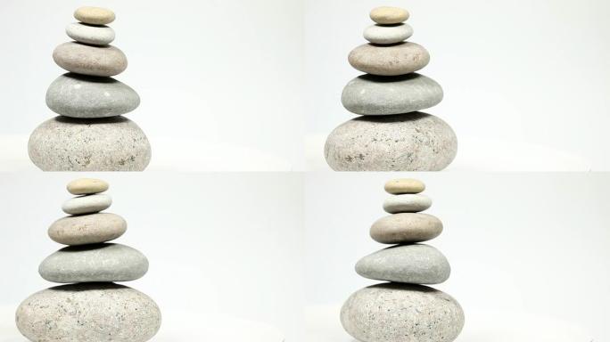 石塔，平衡与和谐平衡与和谐石塔