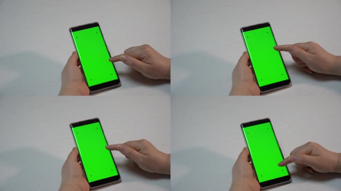 手机绿幕素材