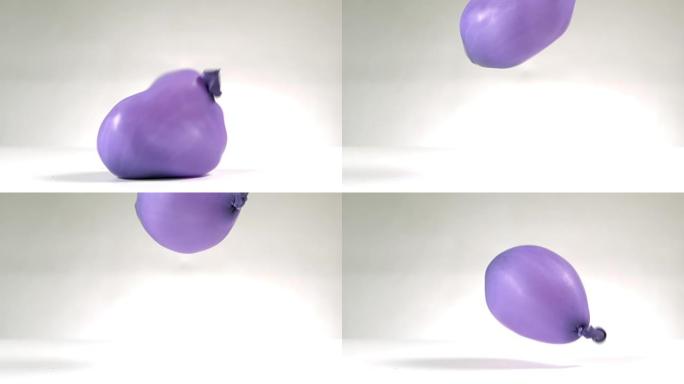 大紫水气球坠落