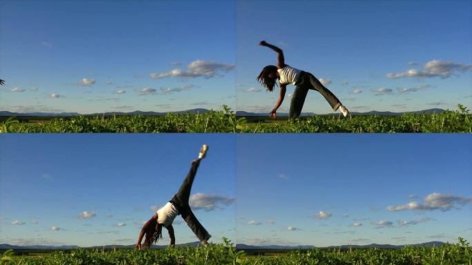 Rasta男孩旋转回来。。