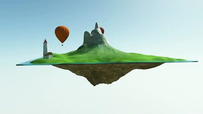 快乐岛浮岛气球