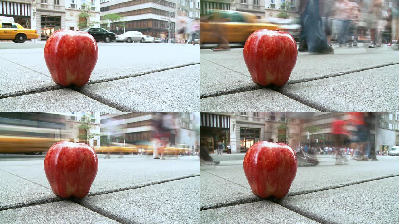 高清延时: 大苹果