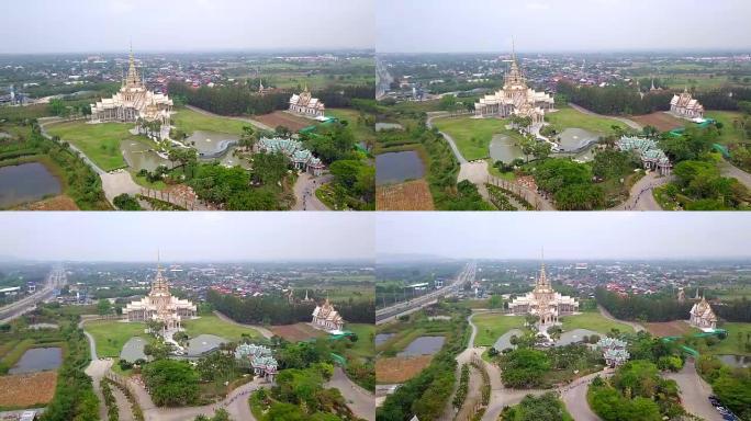泰国呵叻省的Wat None Kum temple Wat Luang Pho Toh temple