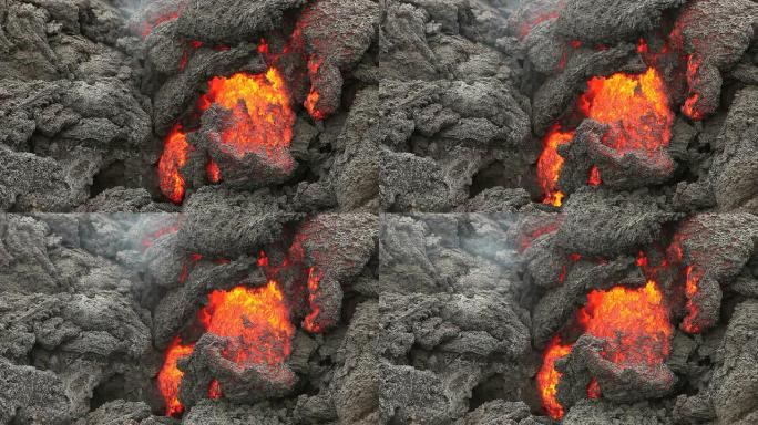 熔岩全高清火山景观熔岩