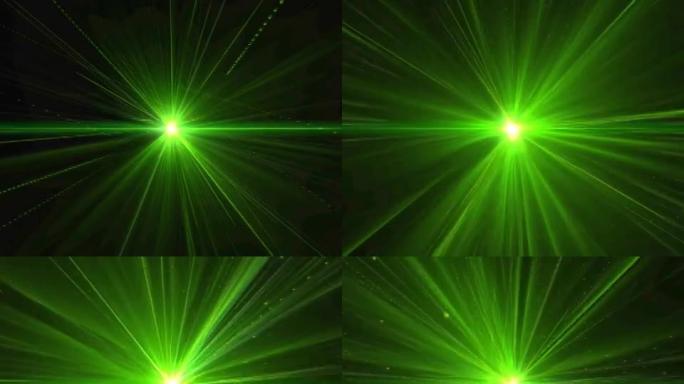 绿色激光NTSC放射光舞美DJ