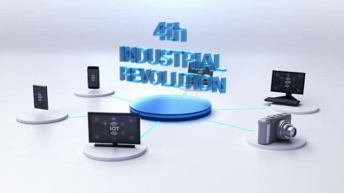各种台式电脑、相机、移动设备连接 “第四次工业革命” 技术。