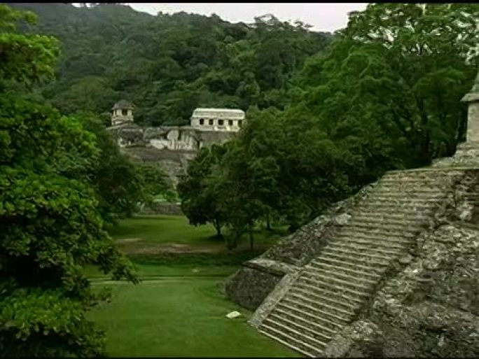 墨西哥尤卡坦半岛帕伦克宫玛雅遗址2