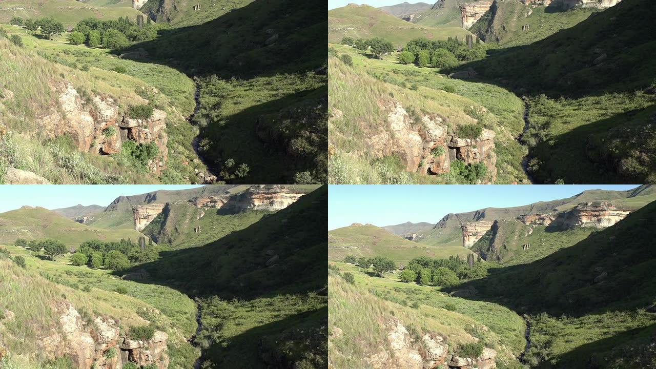 南非金门高地沙石峭壁