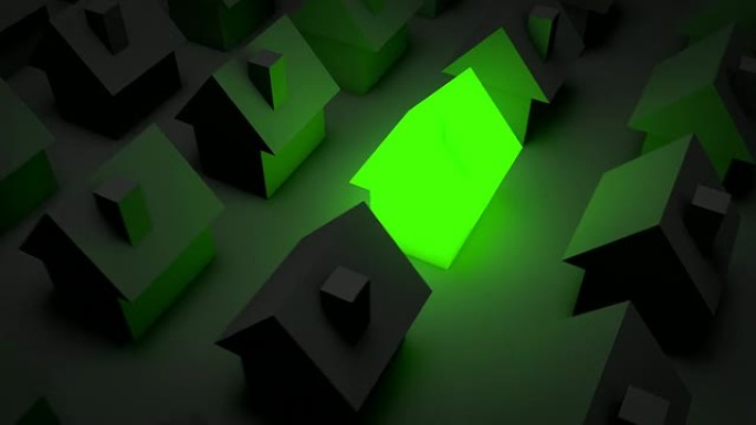 Glowing House-绿色（全高清）