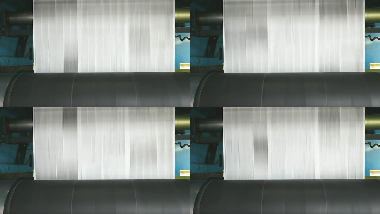 卷筒纸胶印印刷报纸提高速度