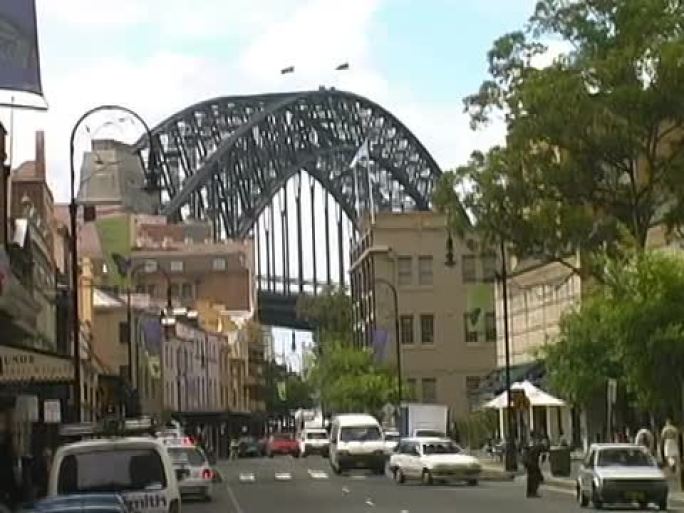 澳大利亚:来自“岩石”地区的悉尼海港大桥