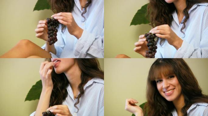 吃葡萄的女人吃葡萄的女人